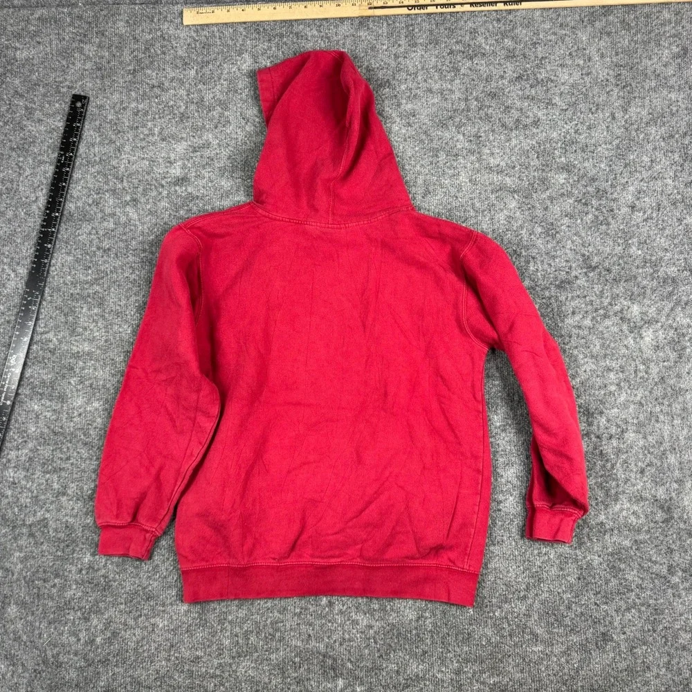 Adidas Hoodie Youth Size M Red Alabama Crimson Tide Embroidered Pullover Sweat
